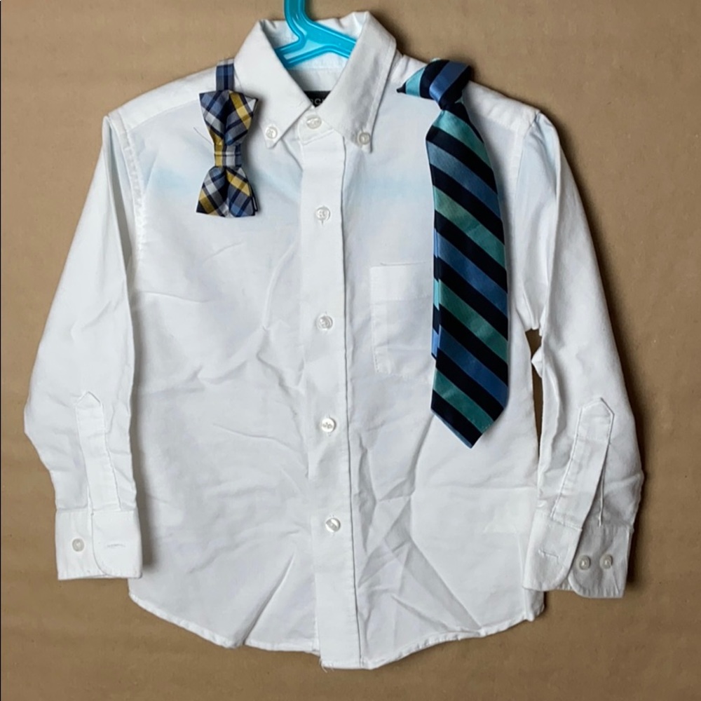 Boylosophy Bundle:  White Dress Shirt + Ties